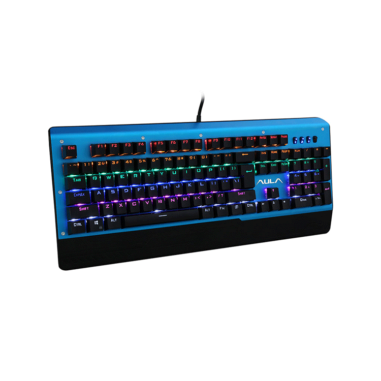 AULA SI-2011 New design gaming Opto Mechanical  wired Blue/Black