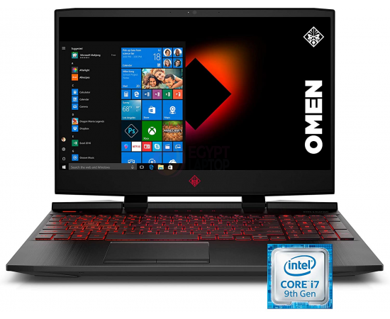 LAPTOP HP OMEN 15 CORE I7 9750H 256GB SSD 16GB RAM 15.6 FHD WIN10 NVIDIA GTX 1660TI