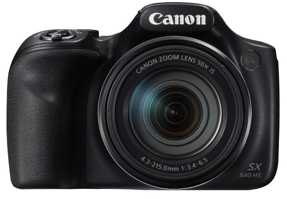 Canon PowerShot SX540 HS - 20 MP Compact Camera, Black