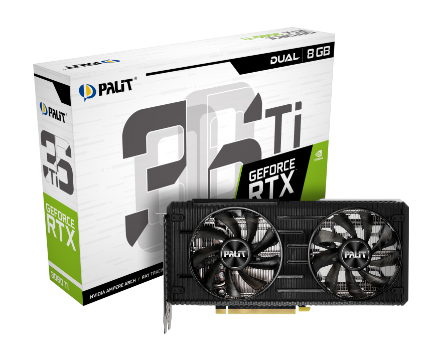   	GeForce RTX™ 3060 Ti Dual