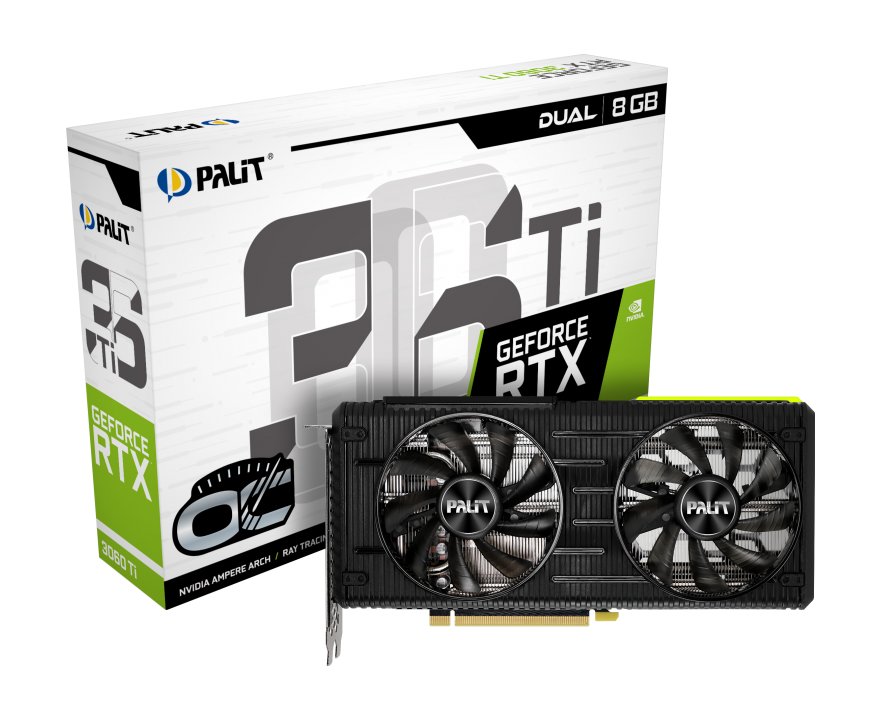   	GeForce RTX™ 3060 Ti Dual OC V1